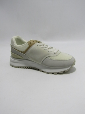 Buty sportowe damskie na płaskim (36-41) LY085 BEIGE