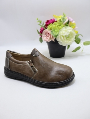 Półbuty damskie na płaskim (36-42) 22T83-13 KHAKI