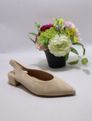 Sandały damskie na obcasie (36-41) B-716 BEIGE