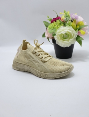 Buty sportowe damskie na płaskim (36-41) TA-206 BEIGE