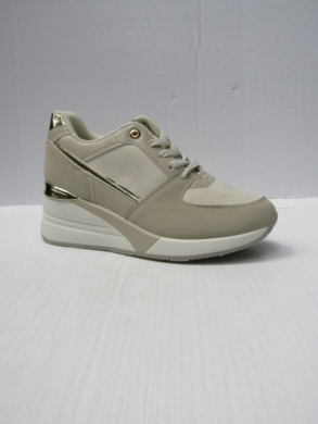 Buty sportowe damskie na koturnie (36-41) J-153 BEIGE
