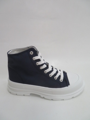 Trampki damskie na koturnie (36-41) HB-60 BLUE