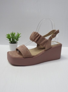 Sandały damskie na koturnie (36-41) 0-29 PINK