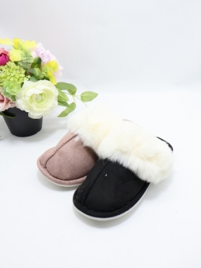 Kapcie damskie ocieplane (37-42) E670 MIX