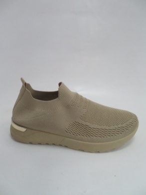 Buty sportowe damskie na płaskim (36-41) LT91-2 BEIGE