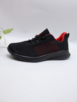 Buty sportowe damskie na płaskim (36-41) HL20002 BL/RED
