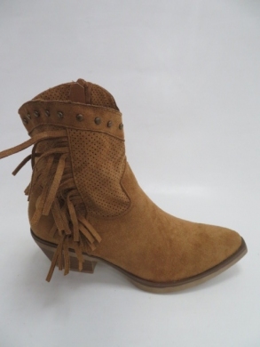 Botki damskie jesienne na płaskim (36-41) DQY1611 CAMEL