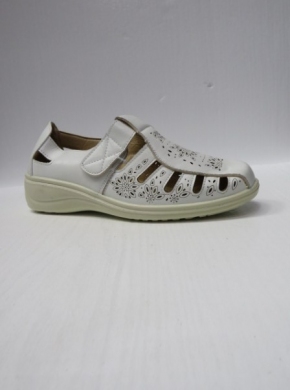 Półbuty damskie na koturnie (37-42) L12 WHITE