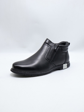 Botki męskie ocieplane (40-45) 62022-1 BLACK