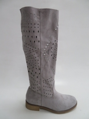 Kozaki damskie letnie (36-41) ST53 GREY