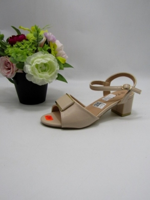 Sandały damskie na obcasie (36-41) TY2424 BEIGE/PU