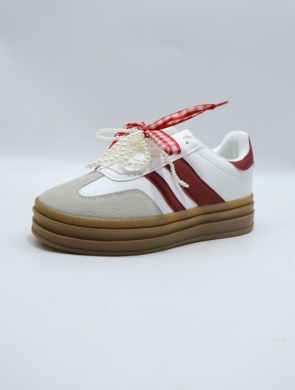 Buty sportowe damskie na płaskim (36-41) 8822 RED