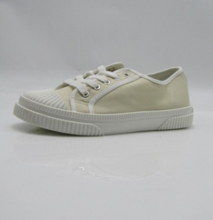Trampki damskie na płaskim (36-41) PC19 BEIGE