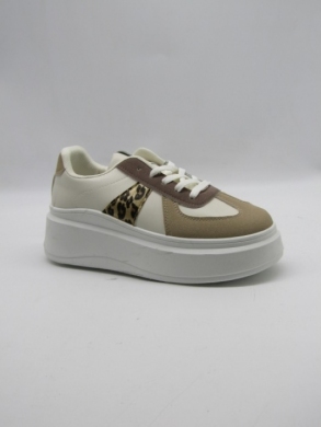 Buty sportowe damskie na płaskim (36-41) 9753 KHAKI
