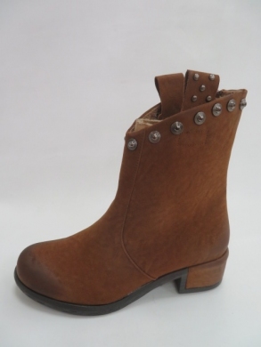 Botki damskie jesienne na płaskim (36-41) ST70 CAMEL