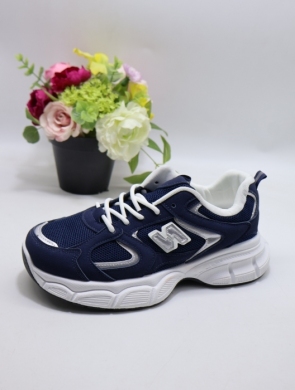 Buty sportowe damskie na płaskim (36-41) 23016 BLUE