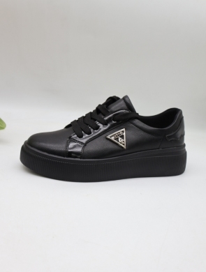 Buty sportowe damskie na płaskim (36-41) 6757 BLACK