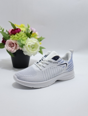 Buty sportowe damskie na płaskim (36-41) XG-04 WHITE