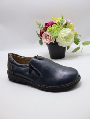Półbuty damskie na płaskim (36-42) 22T83-7 NAVY