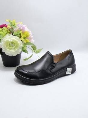 Półbuty damskie na płaskim (36-42) 37029-1 BL