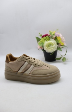 Buty sportowe damskie na płaskim (36-41) A021 KHAKI