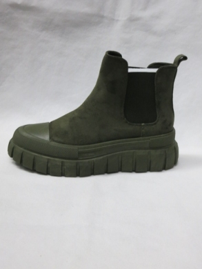 Botki damskie na płaskim (36-41) R979 GREEN