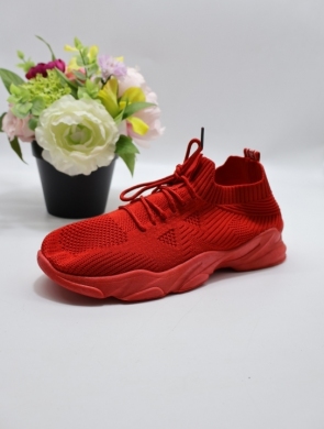 Buty sportowe damskie na płaskim (36-41) TA-202 RED
