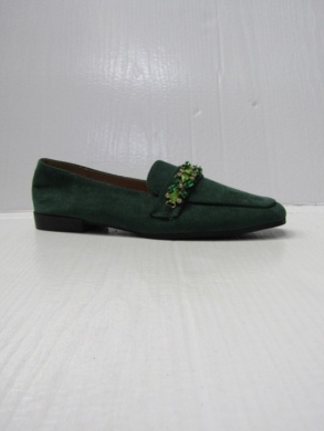 Mokasyny damskie na płaskim (36-41) J558 GREEN