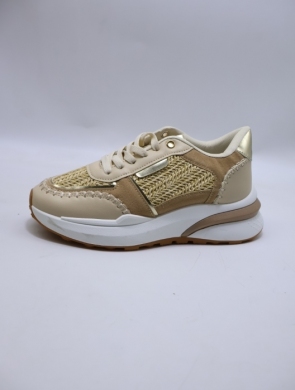 Buty sportowe damskie na płaskim (36-41) L812 KHAKI