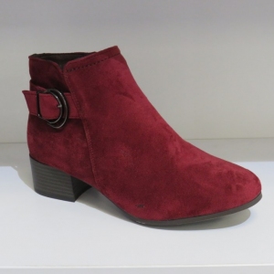 Botki damskie ocieplane na obcasie (36-41) L2077-4