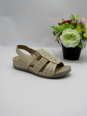 Sandały damskie na płaskim (37-42) B2308-3 BEIGE