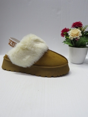 Kapcie damskie ocieplane (36-41) XQZ-23312 CAMEL