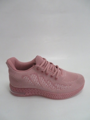 Buty sportowe damskie na płaskim (37-42) N1556 PINK