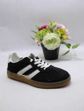 Buty sportowe damskie na płaskim (36-41) 28-25 BLACK