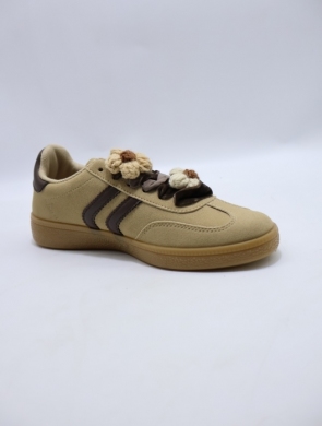 Buty sportowe damskie na płaskim (36-41) C3912 KHAKI