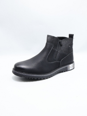 Botki męskie ocieplane (41-46) 9901-31 BLACK