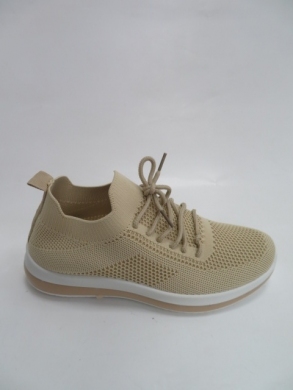 Buty sportowe damskie na płaskim (36-41) FYC-8 KHAKI