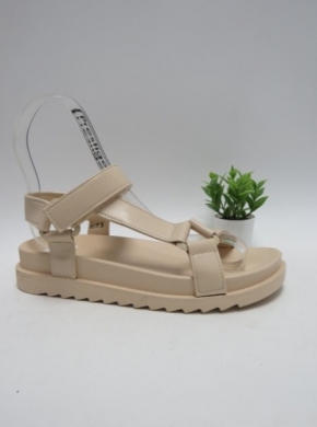 Sandały damskie na płaskim (36-41) HM3199 BEIGE