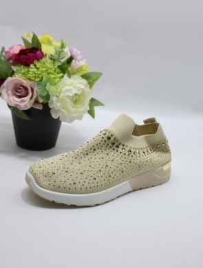 Buty sportowe damskie na płaskim (36-41) TA-218 BEIGE