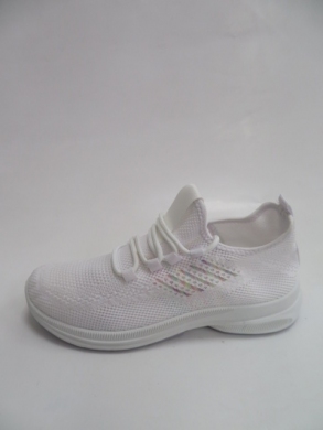Buty sportowe damskie na płaskim (36-41) 213 WHITE