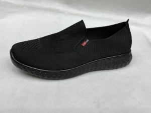 Tenisówki męskie - nadwymiary (44-48) H-6 BLACK