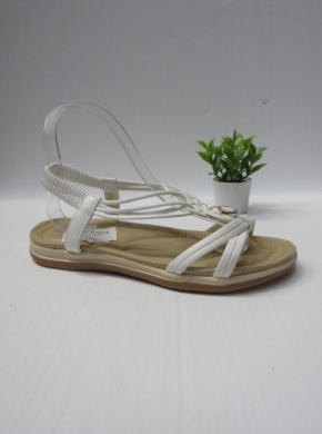 Sandały damskie na płaskim (36-41) FY6939 WHITE