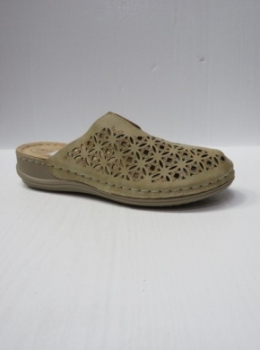 Klapki damskie na koturnie (37-42) 826 KHAKI