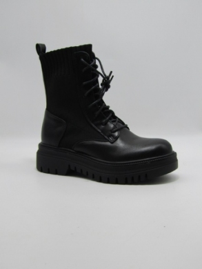 Botki damskie na płaskim (36-41) NC1158 BLACK
