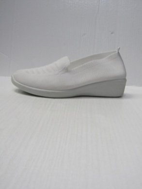 Mokasyny damskie na koturnie (36-41) 2815 WHITE