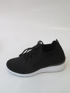 Sportowe Damskie na koturnie (36-41) TF-35 BLACK