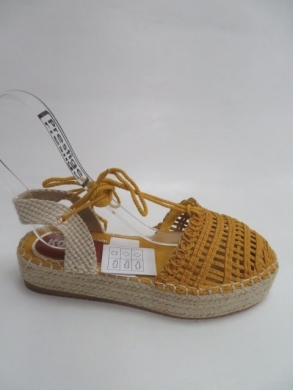 Sandały damskie na obcasie (36-41) ZZ-29  YELLOW
