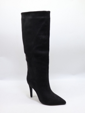 Kozaki damskie na szpilce (36-41) 2528A-1 BLACK