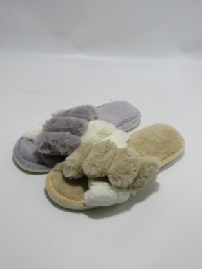 Kapcie damskie ocieplane (36-41) 2162 MIX