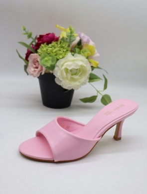 Klapki damskie na szpilce (36-41) LO-01 PINK